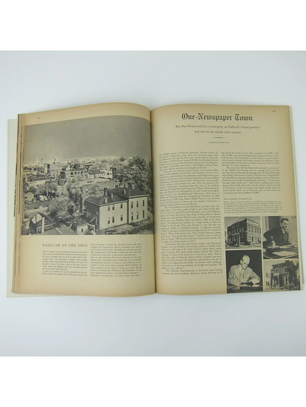 Vintage FORTUNE Magazine August 1947 Housing Italy General Aniline Charlie Taft